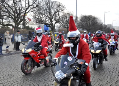 X Parada Mikołajów na Motocyklach