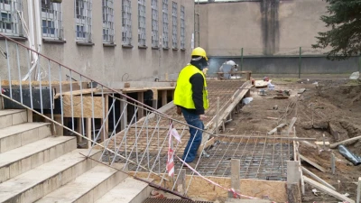 Remont wejherowskiej komendy