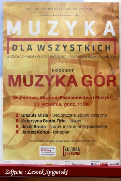 Józef Broda i Muzyka Gór w Muzeum PiMKP w Wejherowie