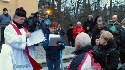 Kaszubska Droga Krzyżowa 2016 na Kalwarii Wejherowskiej fot. Leszek Spigarski