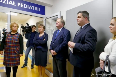 Oddział pediatrii wejherowskiego szpitala po remoncie - fot. Leszek Spigarski