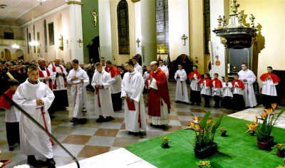 Liturgia Wielkiego Piątku w wejherowskiej Kolegiacie