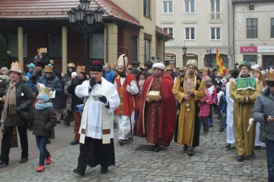 Orszak Trzech Króli w Wejherowie fot. Leszek Spigarski