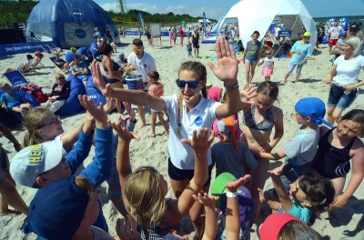 Podwórko NIVEA na plaży w Jastarni, 07.07 - 09.07.2017
