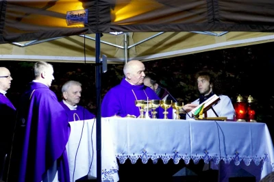 Dzień Zaduszny - nabożeństwo na starym cmentarzu w Wejherowo