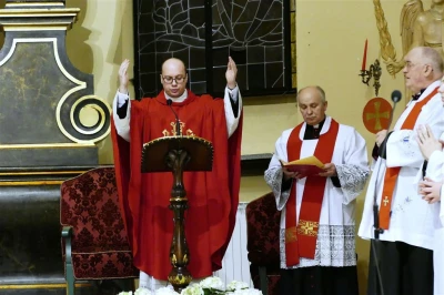 Liturgia Wielkiego Piątku w wejherowskiej Kolegiacie