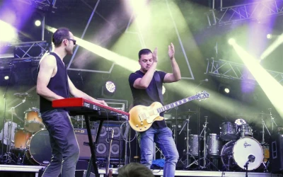 Kabaret Dno i zespół Mitra na Letnim Festynie w Wejherowie