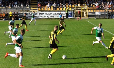 Gryf Wejherowo-Warta Poznań fot. Leszek Spigarski