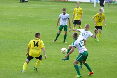 Gryf Wejherowo - Warta Poznań  0 : 1 na Wzgórzu Wolności. Fot. Leszek Spigarski.