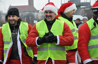Mikołaje na motocyklach 2013