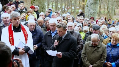 Pomorska Kaszubska Droga Krzyżowa 2017 fot. Leszek Spigarski