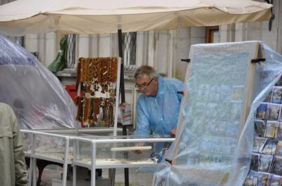 Gdańsk: Deszczowy Jarmark św. Dominika