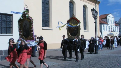 Uroczystości odpustowe na Kalwarii fot. Leszek Spigarski