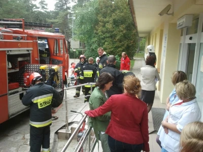 Pali się, pali, pali w helskim szpitalu