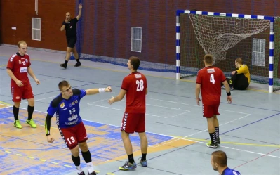 KS Tytani Wejherowo - Sambor Tczew  25 : 28, 7.10.2017, fot. Leszek Spigarski