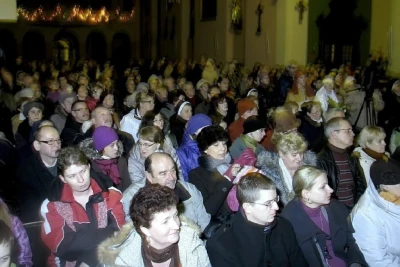 Koncert Eleni z chórem migowym. Rok 2012 fot. Leszek Spigarski