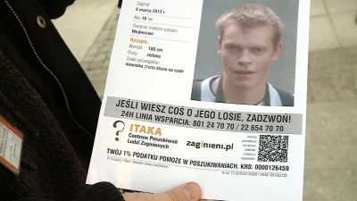 Uwaga! Zaginął Piotr Gołąbek