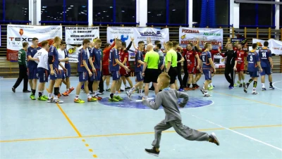 Tytani Wejherowo pokonani przez SMS ZPRP Gdańsk 27 : 32 - fot. Leszek Spigarski
