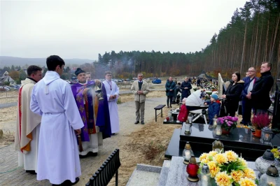 Wszystkich Świętych - uroczystości na wejherowskim cmentarzu