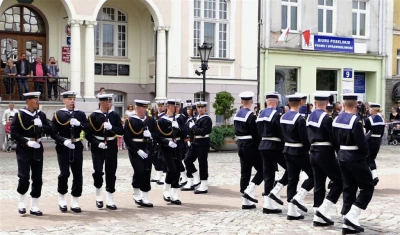 Musztra paradna na Placu Jakuba Wejhera 2017. Fot. Leszek Spigarski.