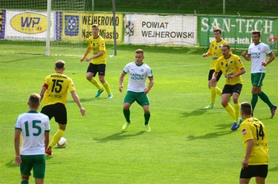 Gryf Wejherowo - Warta Poznań  0 : 1 na Wzgórzu Wolności. Fot. Leszek Spigarski.
