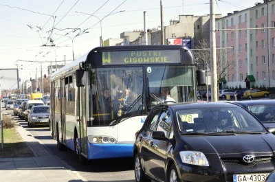 Korki przy Estakadzie Kwiatkowskiego