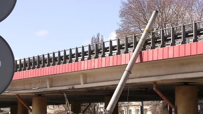 Wypadek tira i trolejbusa w Gdyni