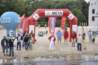 Sopot: Pływali dookoła mola