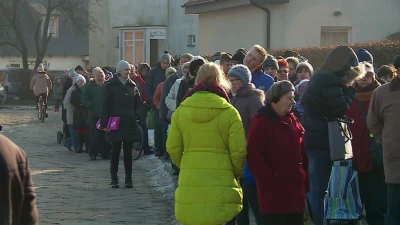 Darmowe jabłka w Wejherowie - 27.01.2017 - fot. TTM