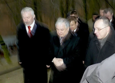Prezydent Lech Kaczyński w Wejherowie - 2009 rok