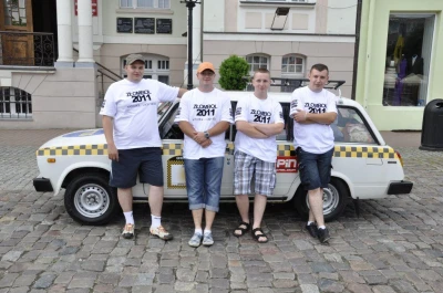 Załoga TkChopinTTM w V Rajdzie Złombol