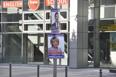 Plakaty wyborcze zasypały trójmiasto