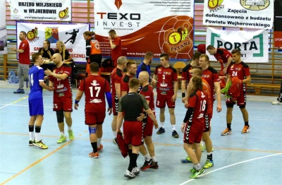 Tytani Wejherowo kontra Wybrzeże Gdańsk (35 : 30) - fot. Leszek Spigarski.