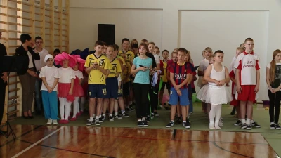 Otwarcie sali sportowej w Sychowie