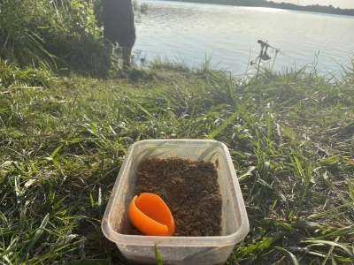 Zawody wędkarskie nad jeziorem Orle