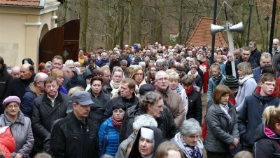 Pomorska Kaszubska Droga Krzyżowa 2017 fot. Leszek Spigarski