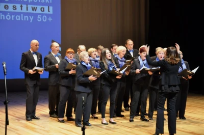 Wejherowo: Gala I Ogólnopolskiego Festiwalu Chóralnego 50+ (fot. Leszek Spigarski)