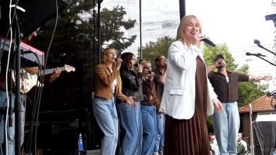 Zespół NieMaGoTu na Muzycznym Rynku w Wejherowie