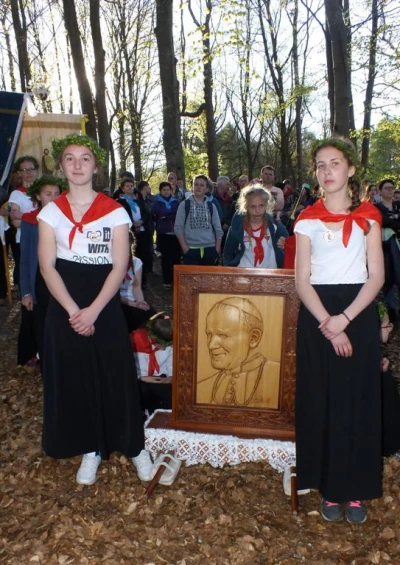 Pielgrzymi z Kościerzyny, Przodkowa, Żukowa i Grzybna dotarli do Wejherowa fot. Leszek Spigarski