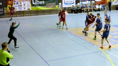 Tytani Wejherowo pokonani przez SMS ZPRP Gdańsk 27 : 32 - fot. Leszek Spigarski