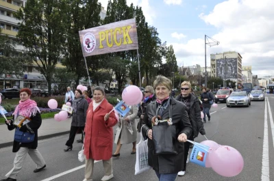 Różowy marsz ulicami Gdyni