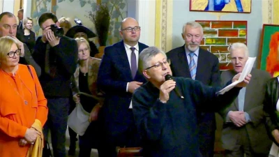 Wernisaż malarstwa Zygmunta Pałasza