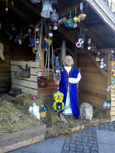 Szopka Bożonarodzeniowa na pl. Jakuba Wejhera fot. Leszek Spigarski