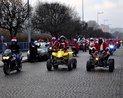 X Parada Mikołajów na Motocyklach