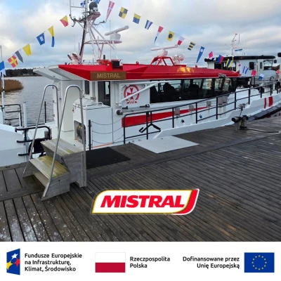 Nowa jednostka ratownicza MISTRAL zwodowana. Trafi do Łeby | ZDJĘCIA