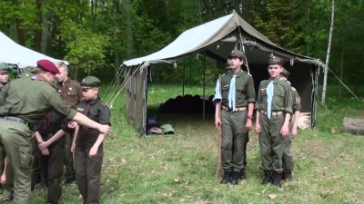 Harcerze ZHR szlifowali swoją odwagę i umiejętności