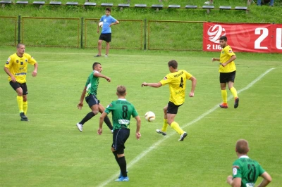 Gryf Wejherowo pokonany na własnym boisku.Fot. Leszek Spigarski.