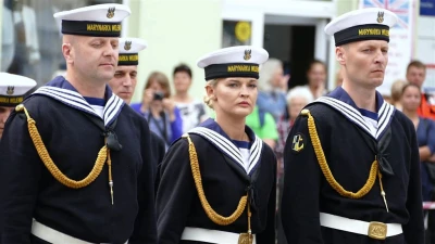 Musztra paradna na Placu Jakuba Wejhera 2017. Fot. Leszek Spigarski.