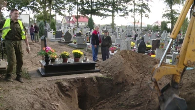 Ekshumacja poległych w II wojnie światowej