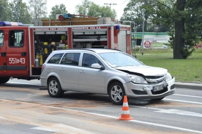 Wypadek w Wejherowie